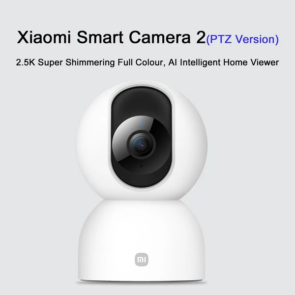 Xiaomi Mijia Smart PTZ 2.5K 4MP AI intelligens IP kamera – 64GB memóriakártyás verzió