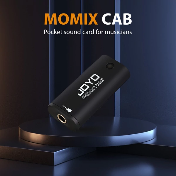 JOYO gitár audio interfész hordozható mini rögzítő hangkártya könnyű, Type-C és konverziós adapterrel