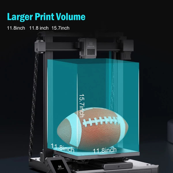 Artillery Sidewinder-X3 Plus 3D nyomtató 300 mm/s sebességű automatikus tisztító fúvókával 300x300x400mm nyomtatási méret