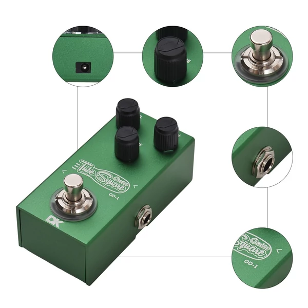 DK Guitar Overdrive pedál elektromos gitáreffektus pedál OD-1