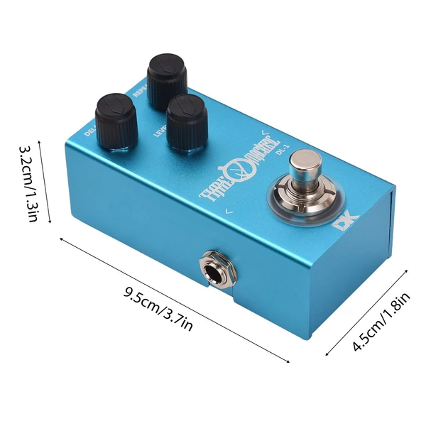 DK Guitar Delay pedál Elektromos gitáreffektus pedál DL-1