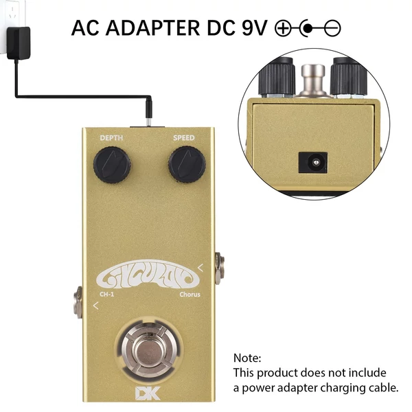 DK Chorus pedál elektromos gitár effektus pedál CH-1