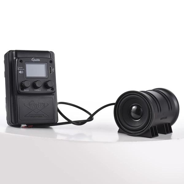GUITTO GGP-04 akusztikus gitár IR vibrációs hangszedő LCD kijelzővel