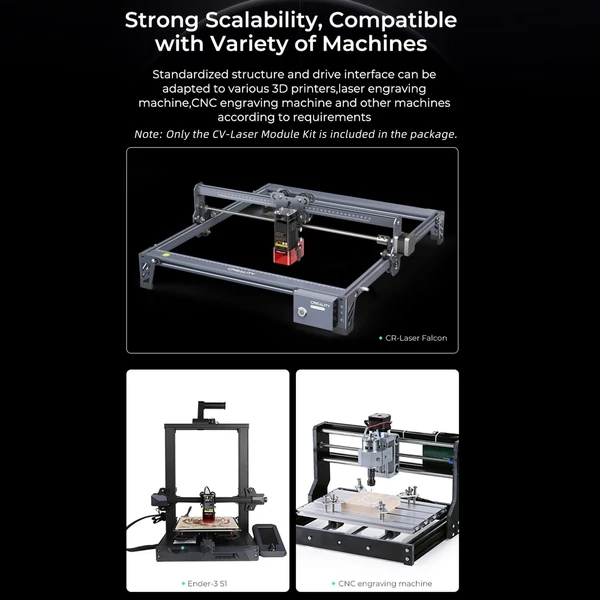 Creality Ender-3 S1 CV-lézer modul 24V 5W lézerfej
