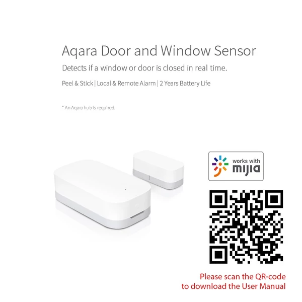 Aqara ajtó és ablak érzékelő MCCGQ11LM - 5 db/cs