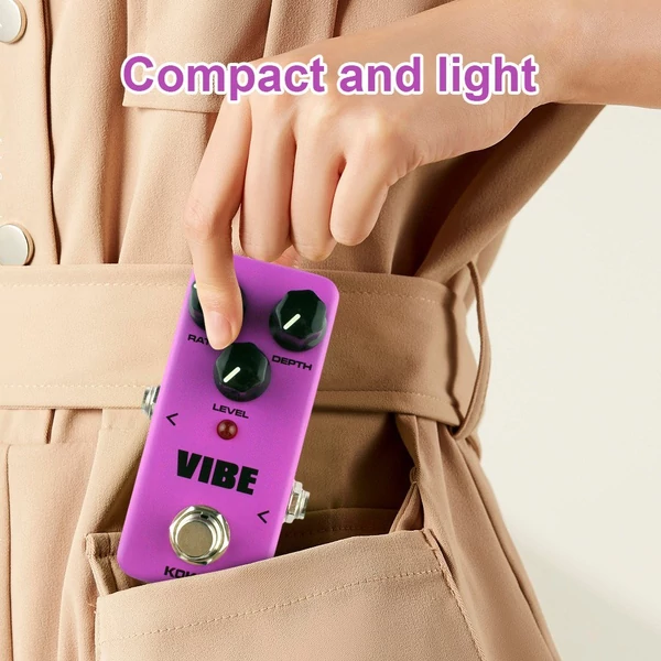 KOKKO FUV2 Guitar Mini effekt pedál hangulat Forgó kürt effektor szimulációja