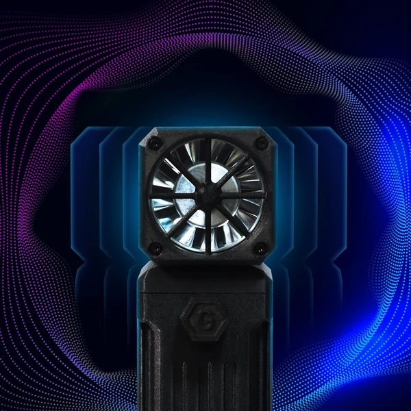 32 mm-es csendes, nagy teljesítményű, 110 000 ford./perc porlégfúvó ventilátor tisztítószerszám C típusú interfész gyorstöltő 3.0 protokoll