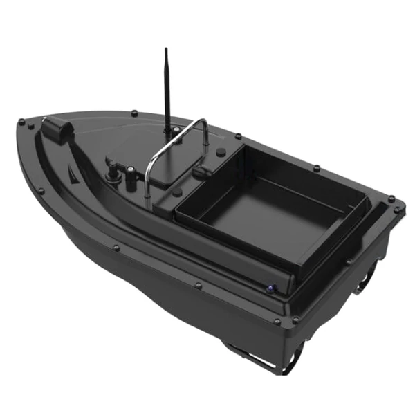 GPS horgászcsali csónak Vezeték nélküli vezérlés, automatikus visszatérés 400-500 m távirányító hatótávolság - Fekete, 10000mAh újratölthető akkumulátor