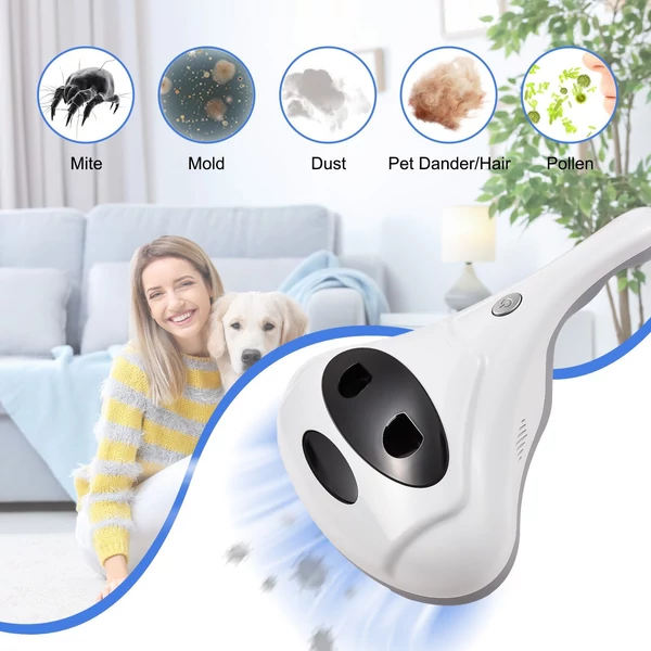 Antiallergén matracporszívó UV fényben mosható HEPA szűrővel 9 kPa szívás 300 W szövetfelületekre