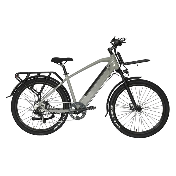 27,5 hüvelykes városi ingázó elektromos kerékpár 500W motor 48V10.4AH akkumulátor 30-35KM tisztán elektromos hatótáv
