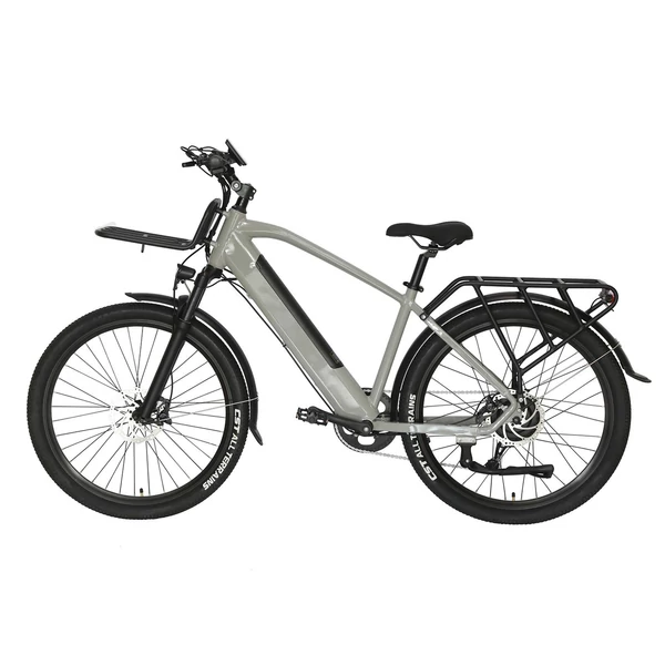 27,5 hüvelykes városi ingázó elektromos kerékpár 500W motor 48V10.4AH akkumulátor 30-35KM tisztán elektromos hatótáv
