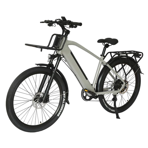27,5 hüvelykes városi ingázó elektromos kerékpár 500W motor 48V10.4AH akkumulátor 30-35KM tisztán elektromos hatótáv