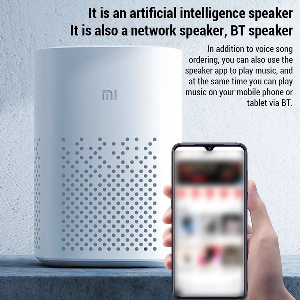 Xiaomi Xiaoai Play BT vezetékes hangszóró L05B intelligens éjjeli ébresztőórával