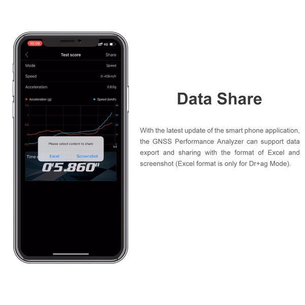 SKYRC GNSS GSM020 teljesítményelemző RC autókhoz, repülőgépekhez, helikopterekhez, FPV-versenyekhez, drónokhoz, G-erő- és sebességméréshez