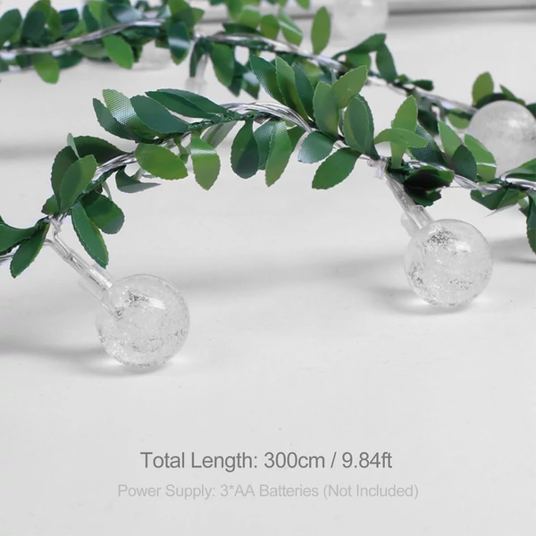 20 LED-es tündérfüzér (2,2 m)