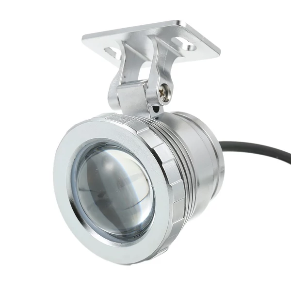 AC/DC 12V 10W RGB víz alatti könnyű merülőlámpa távirányítóval - Ezüst