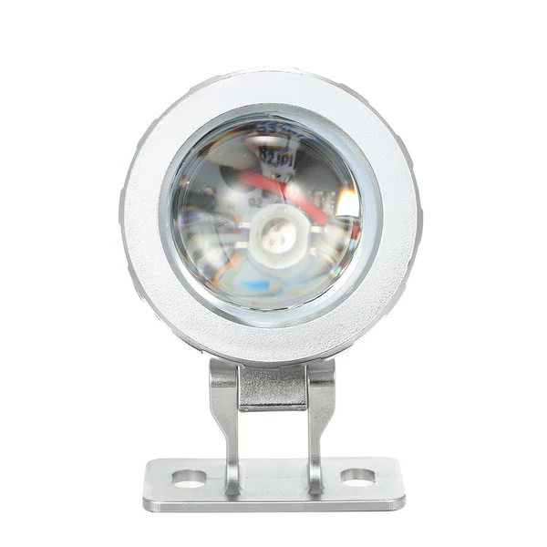 AC/DC 12V 10W RGB víz alatti könnyű merülőlámpa távirányítóval - Ezüst