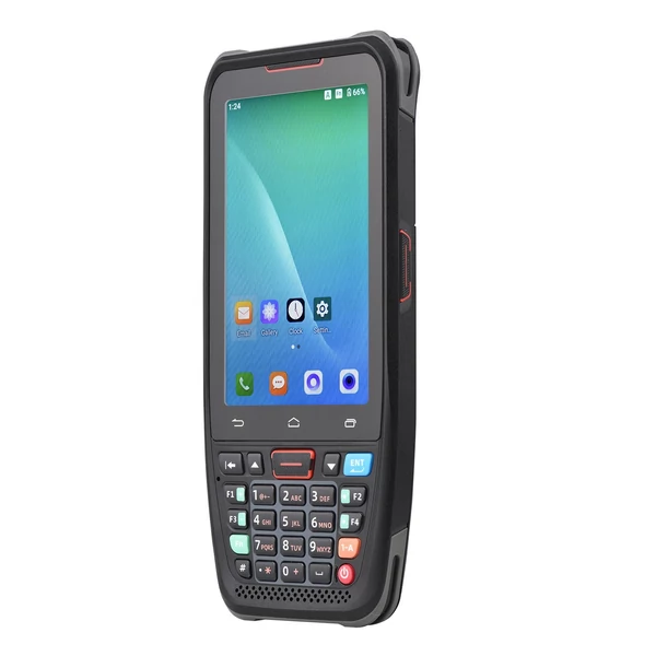 Android 10.0 kézi terminál PDA leltár gép 3GB+32GB szabványos konfigurációs 800W HD hátlapi kamera WIFI+BT+4G Támogatja az 1D/2D vonalkód-leolvasót