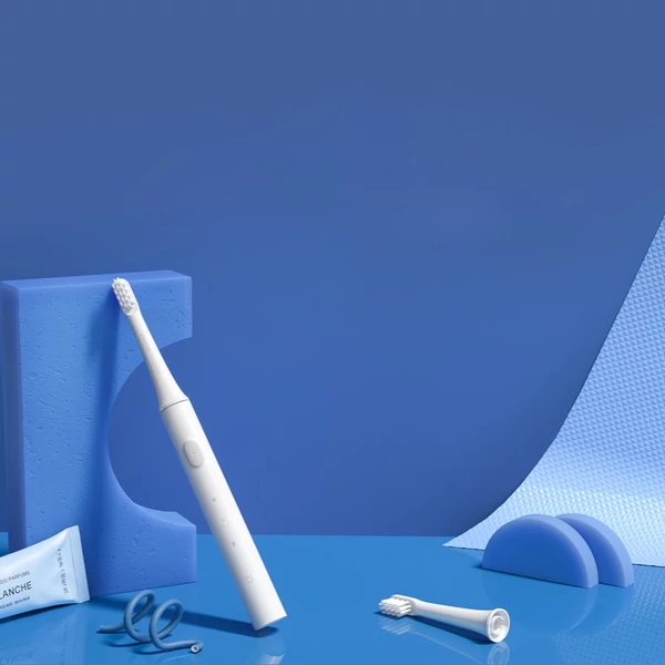 Xiaomi Mijia T100 Sonic elektromos fogkefe + 3 db/tétel csere fogkefefej