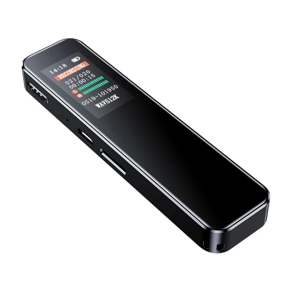 Digitális hangrögzítő fülhallgatóval (64 GB)