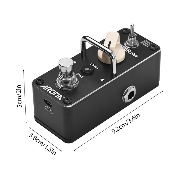 AROMA Loop pedál elektromos gitárhoz 24 bit/44,1 khz Looper effekt pedál
