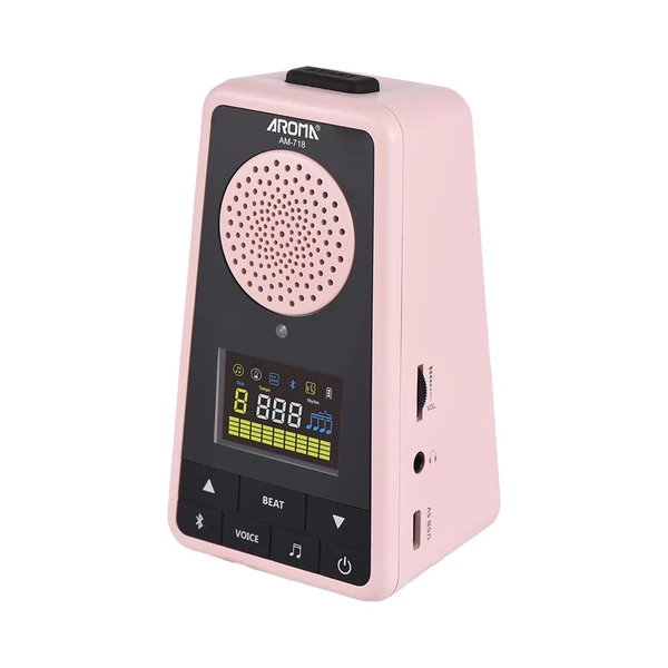 AROMA 2 az 1-ben Metronome BT hangszóró gitárzongora dobhegedűhöz - Pink