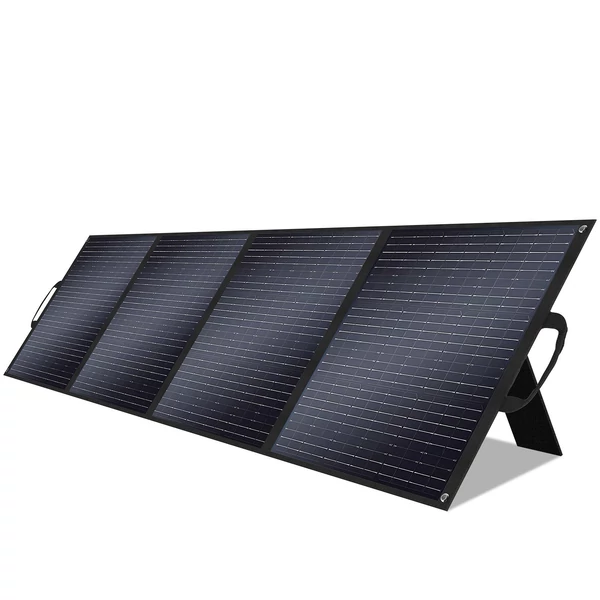 TALLPOWER 200 W hordozható, összecsukható ETFE napelem erőműhöz 23,4%-os energiaátalakítási hatékonyság a hálózaton kívüli szabadban, kempingezésben, túrázásban, horgászatban vagy lakóautóban, utazásban