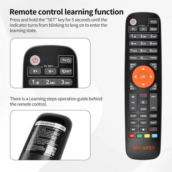 ECAMD V8X DVB-S2 Set Top Box VCM/ACM/Multi-stream digitális TV jelvevő