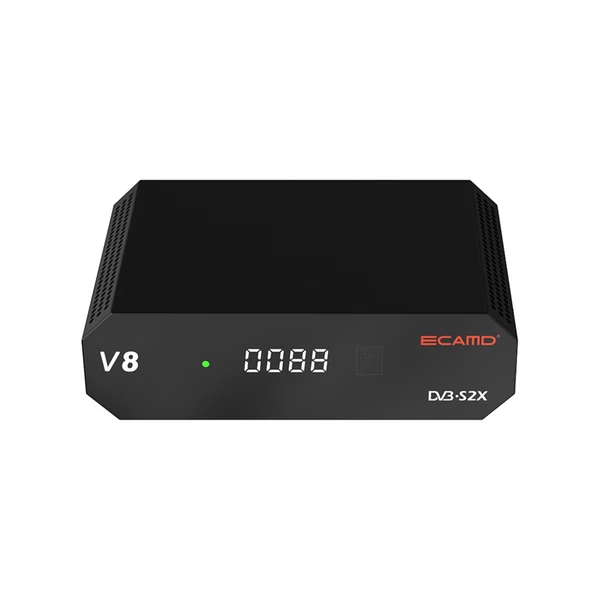ECAMD V8 DVB-S2 Set Top Box vevő VCM/ACM/Multi-stream digitális TV jelvevő