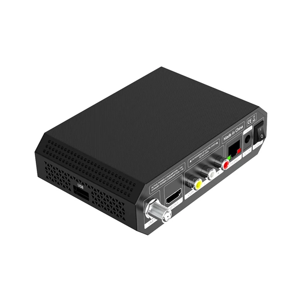 ECAMD V8 DVB-S2 Set Top Box vevő VCM/ACM/Multi-stream digitális TV jelvevő