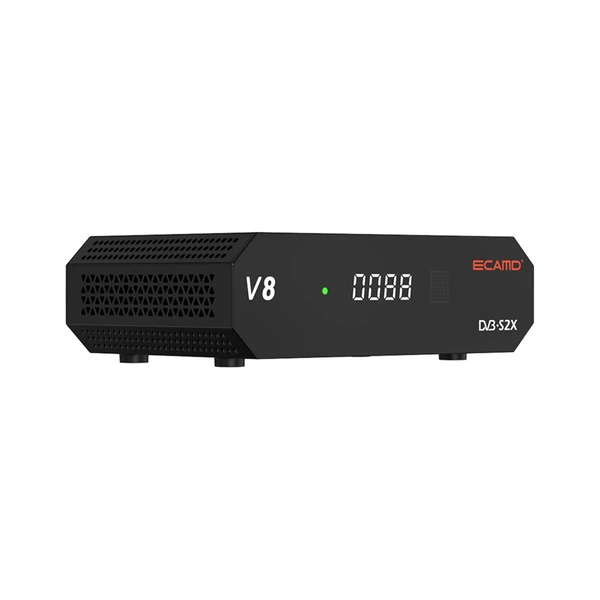 ECAMD V8 DVB-S2 Set Top Box vevő VCM/ACM/Multi-stream digitális TV jelvevő