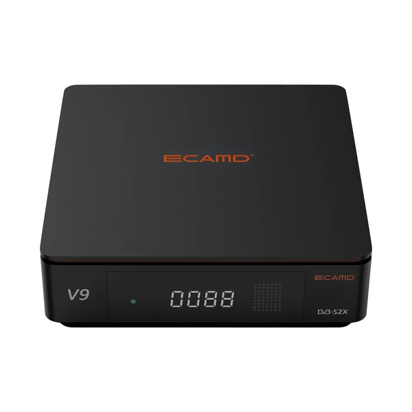 ECAMD V9 DVB-S2 Set Top Box vevő VCM/ACM/Multi-stream digitális TV jelvevő