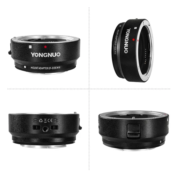 Yongnuo EF-EOSM II lencse adapter - Kupakkal