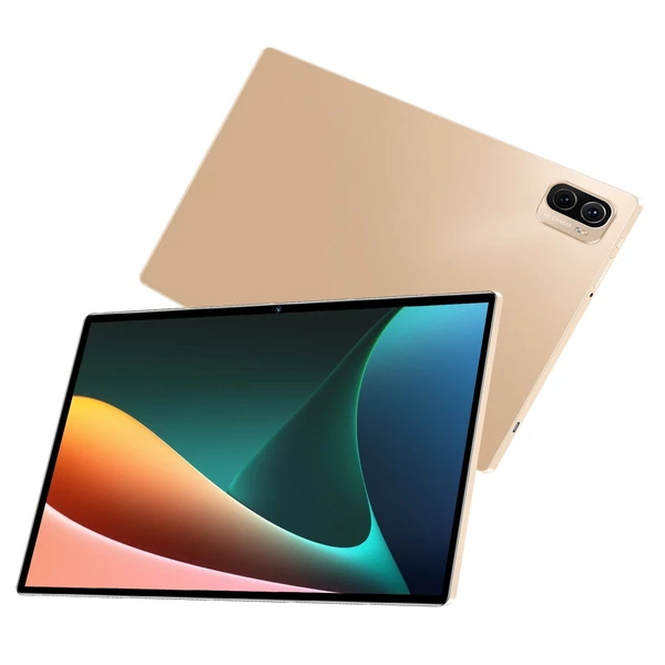 10,1 hüvelykes 8GB+256GB 5G hívó táblagép MT6797 1960*1080 nagy tisztaságú képernyő BT5.0 7000mAh akkumulátor Android12 - Arany