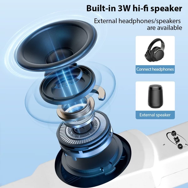 ENO M2 Smart elektromos fúvócsöves hordozható automatikus vibrációs mini fuvola szaxofon - Fehér
