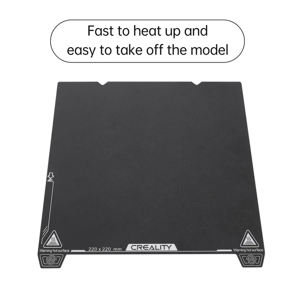 Creality rugós acél platform lemezkészlet Ender-3V3 SE 3D nyomtatóhoz, cseretartozék