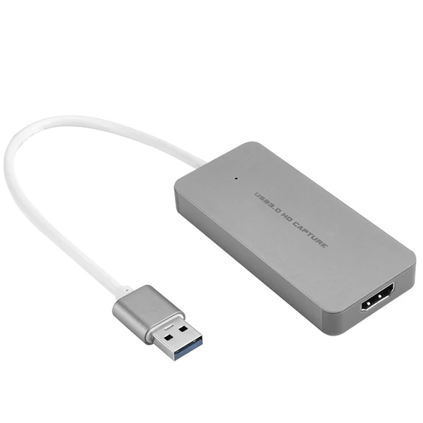 ezcap USB 3.0 HD Capture kártya videojáték-rögzítő 1080P élő közvetítés konverter Plug and Play XBOX One PS3 PS4 Wii U