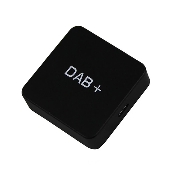 DAB 004 DAB Box Digitális Rádió Antenna Tuner FM Átvitel USB Tápellátás Android 5.1 és újabb autórádióhoz (csak DAB jellel rendelkező országokban)