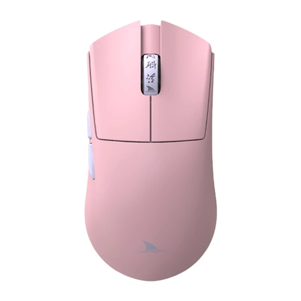 Darmoshark M3 pro vezeték nélküli BT5.2 2.4G vezetékes hárommódusú újratölthető játékegér 26000DPI állítható 650IPS 50G optikai - Pink