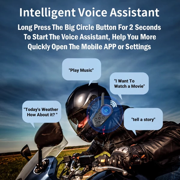 Motoros sisak fejhallgató, BT csatlakozás, intelligens zajcsökkentés, dupla mód, FM rádió