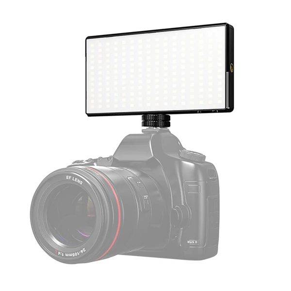 12 W-os Mini Led Videó/Fényképészeti lámpa