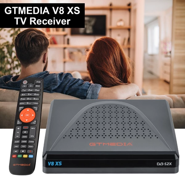 GTMEDIA V8 XS DVB-S2 jelvevő Set Top Box vevő VCM/ACM/Multi-stream digitális TV jelvevő