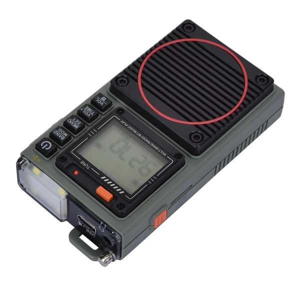 FM rádió digitális hordozható sztereó MP3 audiolejátszó Hi-Fi hangminőség