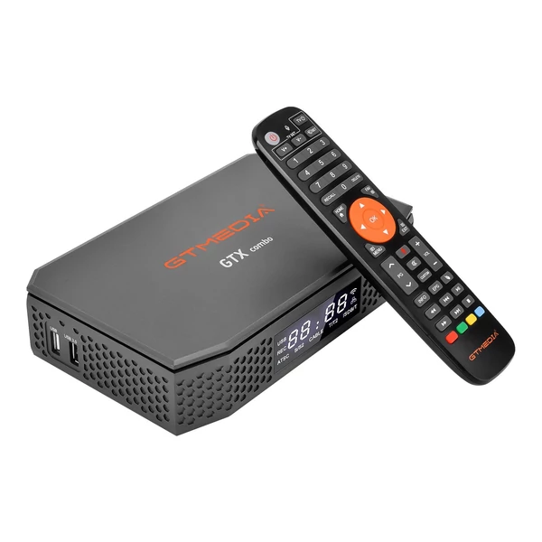 GTMEDIA GTX Combo DVB-S2 jelvevő Set Top Box vevő 2GB DDR4 RAM 32GB EMMC ROM