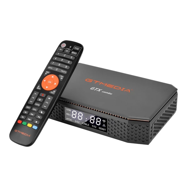 GTMEDIA GTX Combo DVB-S2 jelvevő Set Top Box vevő 2GB DDR4 RAM 32GB EMMC ROM