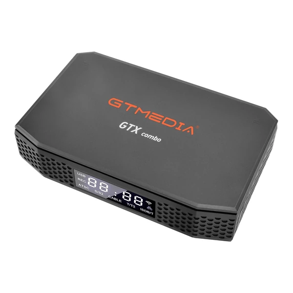 GTMEDIA GTX Combo DVB-S2 jelvevő Set Top Box vevő 2GB DDR4 RAM 32GB EMMC ROM