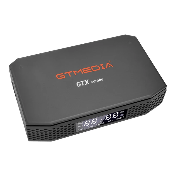 GTMEDIA GTX Combo DVB-S2 jelvevő Set Top Box vevő 2GB DDR4 RAM 32GB EMMC ROM