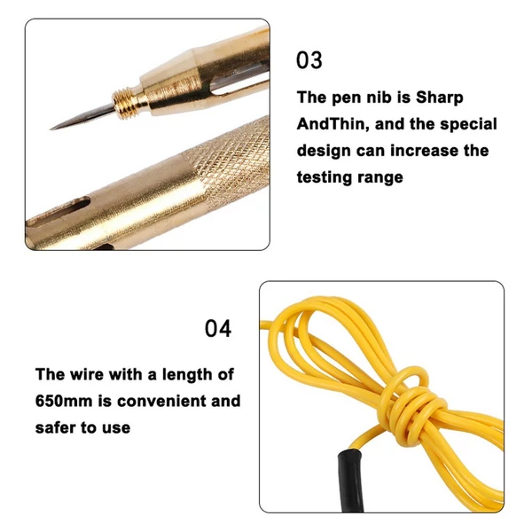 Járműkarbantartás Réz teszttoll áramkör-érzékelő toll