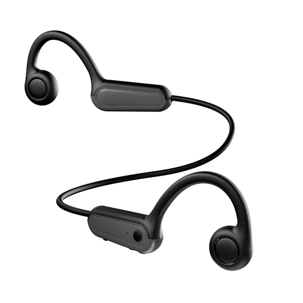 Vezeték nélküli sportfutás B8 Bone Conduction BT fülbe helyezhető - Fekete