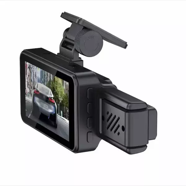 3 kamerás műszerfal DVR parkolási felügyelettel, autó visszapillantó tükörrel